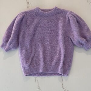 Endless Rose Lavender Crew Neck Sweater